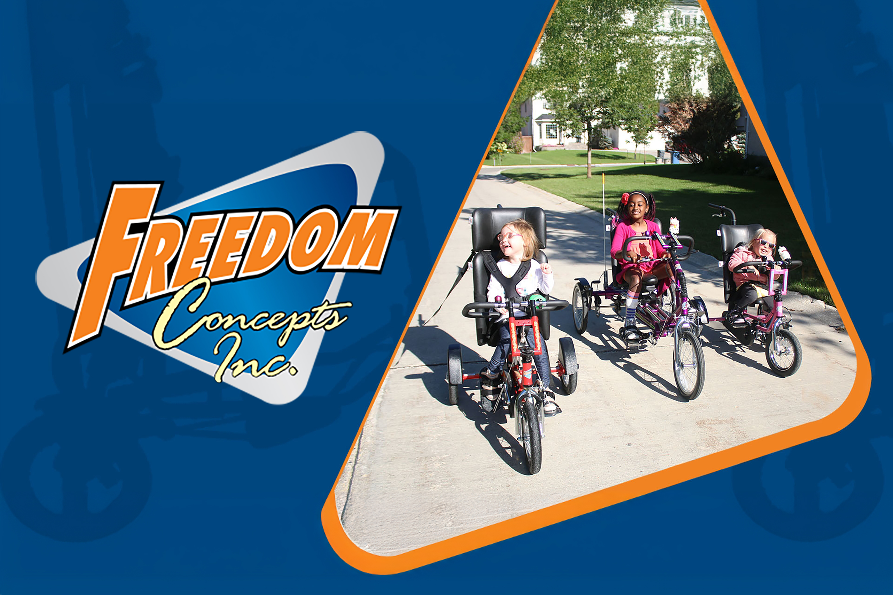 Freedom Concepts Adaptive Bikes and Trikes